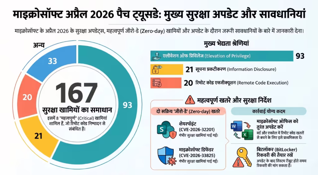 Microsoft Security Update: 167 Vulnerabilities Fix क्या आपका सिस्टम अब सुरक्षित है?